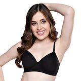Trylo Riza Bae 36 Black C - Cup,BLACK,36,B09CGK5TRV