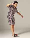 Dhruvi Trendz Mens Rayon Men Co-Ord Set Regular Fit Night Dress (Dt-Ms-6075&Sh230_Black_2Xl)