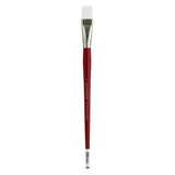Connoisseur White Taklon Brush All Media LH BRT#12
