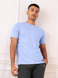 Xyxx Men'S Supima Cotton Iconique T-Shirt - 4X Softer Than Cotton, Loungewear For Men With Superior Colour Retention. (S; Iceber