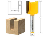 YONICO Straight Router Bits 3/4-Inch Diameter X 3/4-Inch Height 1/4-Inch Shank 14160q