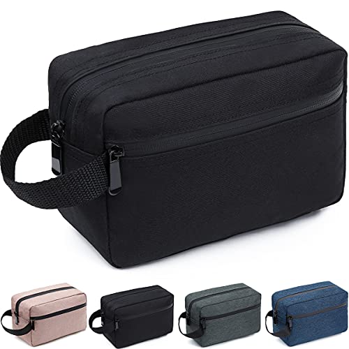 Funseed Travel Toiletry Bag For Women And Men, Water-Resistant Shaving Bag For Toiletries Accessories, Foldable Storage Bags Wit