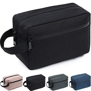 Funseed Travel Toiletry Bag For Women And Men, Water-Resistant Shaving Bag For Toiletries Accessories, Foldable Storage Bags Wit