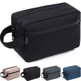 Funseed Travel Toiletry Bag For Women And Men, Water-Resistant Shaving Bag For Toiletries Accessories, Foldable Storage Bags Wit