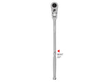 TEKTON 1/2 Inch Drive x 14 Inch Flex Head QuickRelease Bent Handle Ratchet | SRH33214