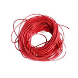 ATORSE 8xWaxed Wax Cord String Linen Thread Wire DIY Jewelry Bracelet Red