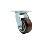 Polyurethane Swivel Top Plate Heavy Duty Caster with 4 Inch Wheel 600 lbs. Capacity/Caster Service Caster Brand