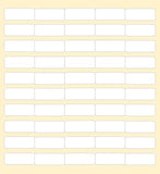 Sehgal Store Rectangular Shape Self Adhesive Paper Sticker Labels [ 20Mmx10Mm] For File Classification, Origanizing, School Ad O