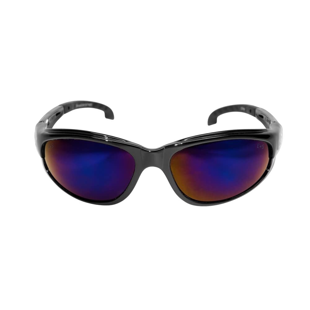 Edge Sw118 Dakura Wrap-Around Safety Glasses, Anti-Scratch, Non-Slip, Uv 400, Military Grade, Ansiisea & Mceps Compliant, 504 Wi