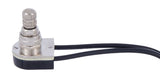 B&P Lamp OnOff Rotary Canopy Switch with Removable Nickel Plated knob, 3/8 Shank
