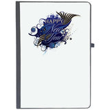Udnag Ruled Notebook Diary New Year | Happy New Year, [A5 80Pages 80Gsm]