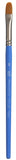 Princeton 3750FB8 Select Artiste Filbert Paintbrush, Synthetic, Size 8, Multicolor