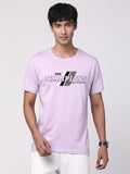 Adro Men'S Graphic Printed 100% Cotton T-Shirt - Regular Fit, Printed T-Shirts For Men (Rn24-Cmp-Pu_Purple_S)