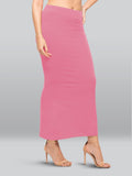 Lyra Lycra Saree Shapewear Petticoat For Womens Sarees Light Pink