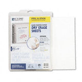 CLine SelfStick Dry Erase Sheets BOARD,S/A,DRY ERSE,25 (Pack of3)