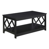 Convenience Concepts Diamond Coffee Table, Black