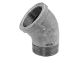 ELBOW 45 STREET 1 GALV (Pack of 1)