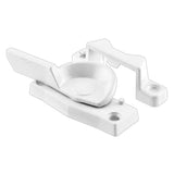 PrimeLine F 2584 Sash Lock, 2 In. Hole Centers, Fits Single and Double Hung Windows, Diecast, White, (Single Pack)