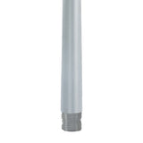 18in Ceiling Fan Extension Downrod in Stainless Steel for Modern Forms Smart Fans