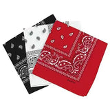 Pack Of 3 Hip Hop Bandana For Men & Women | Fashion Outdoor Headbands, Hair Bands, Wrist Wraps, Hair Scarves | Multicolor Multi 