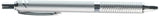 Pentel Gel Pen,Retract./Refill.,0.7mm,Black Ink,Silver Barrel Qty:12