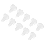 MECCANIXITY High Temp Silicone Plug Mount Dia 3mm/0.1 t Shaped Solid Rubber Stopper Hole Plugs for Coating Plating Waterproof Se