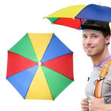 Ekan Hat Umbrella For Kids/Adults Hands Free Hat Umbrella For Women & Men School Going Boys Hat Cap Umbrella Protect From Sun & 