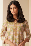 Kurta Set: Ethnicity For The Modern Woman: Redefine Your Style With Our Printed Sets, Blending Tradition And Contemporary Fashion! Yellow Yellow S
