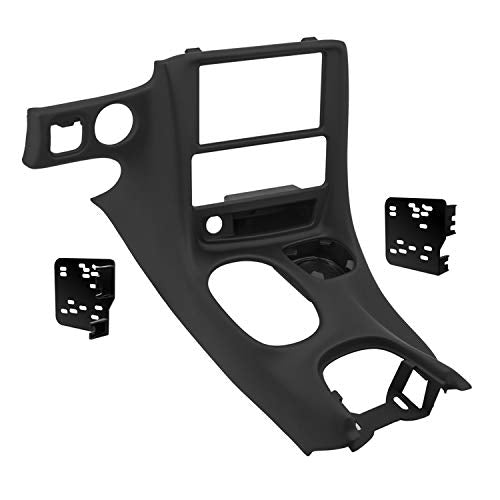 Metra Electronics Metra Dp-3021B Black Double Din Stereo Dash Kit For 1997-2004 Chevrolet Corvette