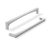 khtumeware 5 Pack Solid Handles 12-Inch(305mm) Polished Chrome Cabinet Pulls,Heavy Duty for Kitchen Cabinets, Cupboards, Drawers