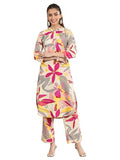 Libas Women'S Viscose Co-Ords Set (400008O_Multi