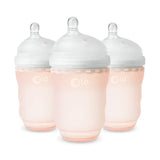Olababy Gentle Silicone Baby Bottle, Anti-Colic, BPA Free, Easy to Clean and Wide Neck Baby Bottles Best for Breast Feeding Babi