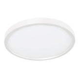 Edge 6 Round LED Flush Mount - White