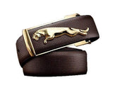 Soham International MenS Leather Belt (Ab12397_Brown)
