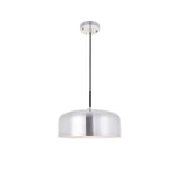 Living District Indoor Modern Home Decorative Bright Ceiling Etude 1 Light Brushed Nickel Pendant