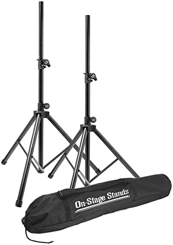 All-Aluminum Speaker Stand Pak With Draw String Bag
