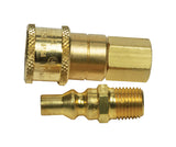 CONNECTGAS 1/4MPTX1/4FPT(Pack of 1)