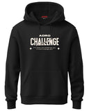 Adro Mens Abstract Design Backside Printed Hoodies In Premium Cotton Fleece 340 Gsm (H23-M-Chl-Bl_Black_S)