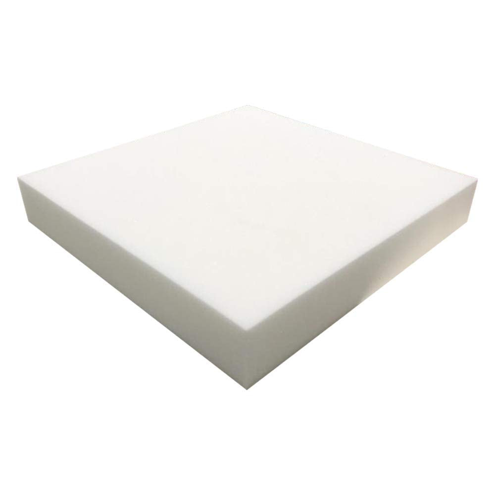Foamma 4x 24x 24(1 Pack) - High Density Outdoor Couch Cushion Replacement for Patio Furniture, Square Foam Pad for C