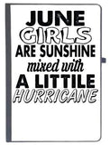 Udnag Ruled Notebook Diary Girls | June Girls, [A5 80Pages 80Gsm]