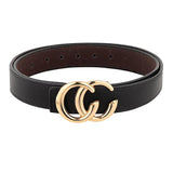 Niddleman WomenS Leather Belts For Jeans Pants With, Adjustable Design Ladies Womens Waist Belts (34, Gold)
