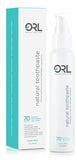 ORL Natural & Organic Toothpaste - Uniquely Formulated to Clean Your Mouth, Helps to Restore Your Mouths Natural Perfect pH - Fr