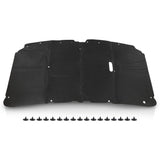 G-PLUS Hood Insulation Pad Heat Shield w/Clips Compatible with Ford F250 F350 F450 Super Duty 1999-2007/Fit Ford Excursion 2000-