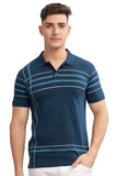 Adro Men'S Solid Regular Fit Polo Shirt (Pnop24-L1-Sbwhsb_Teal,TealApparel,2XL