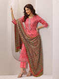 Libas Women'S Cotton Kurta Sets (99128O_Coral_M)