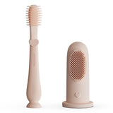 Nispruhay Baby Finger Manual Toothbrush Tongue Scraper For Baby FoodGrade Baby Care Products Oral Cleaner Kit