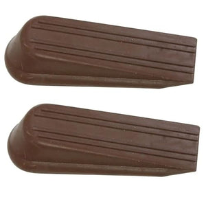 National Hardware N225-987 V334 Door Stops in Brown, 2 Pack