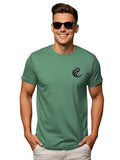 Adro Men'S Solid Regular Fit T-Shirt (Rn24-Stick-Yong-Pt_Pista