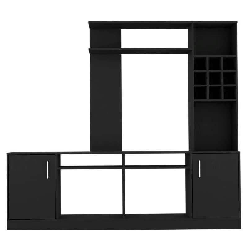 Kava Entertainment Center -Living Room -Black