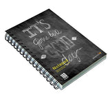 Askprints Unruled Wire Bound ItS Gonna Be A Good Day Quoted Spiral Notebook Personal Diary Doodle Notes Planner (A 160 Page